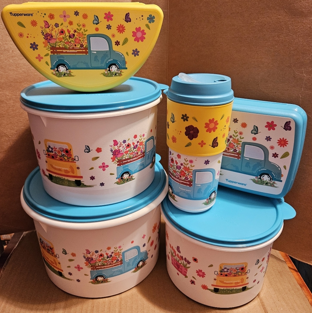 Tupperware Spring Collection Set